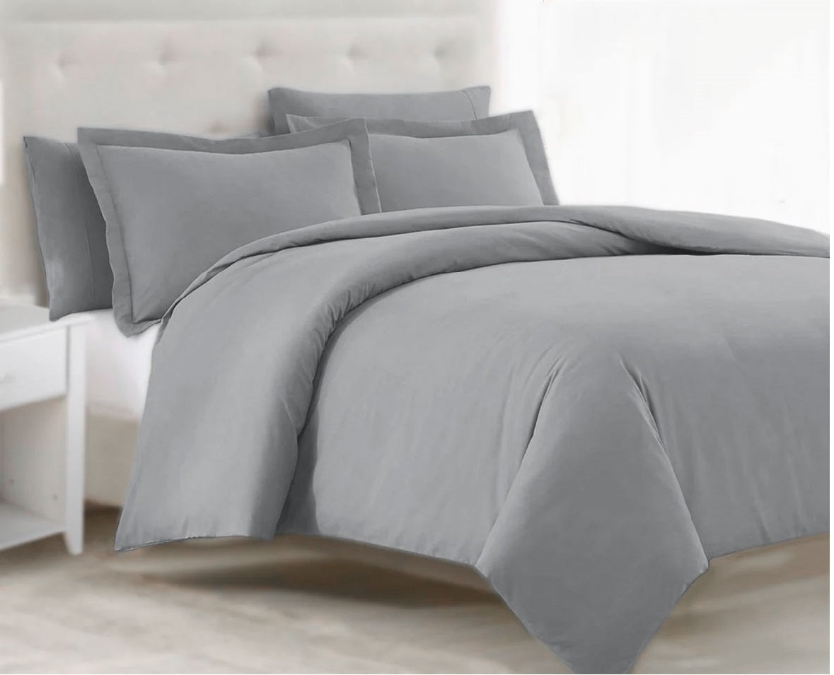 FUNDA DUVET GRIS CLARO