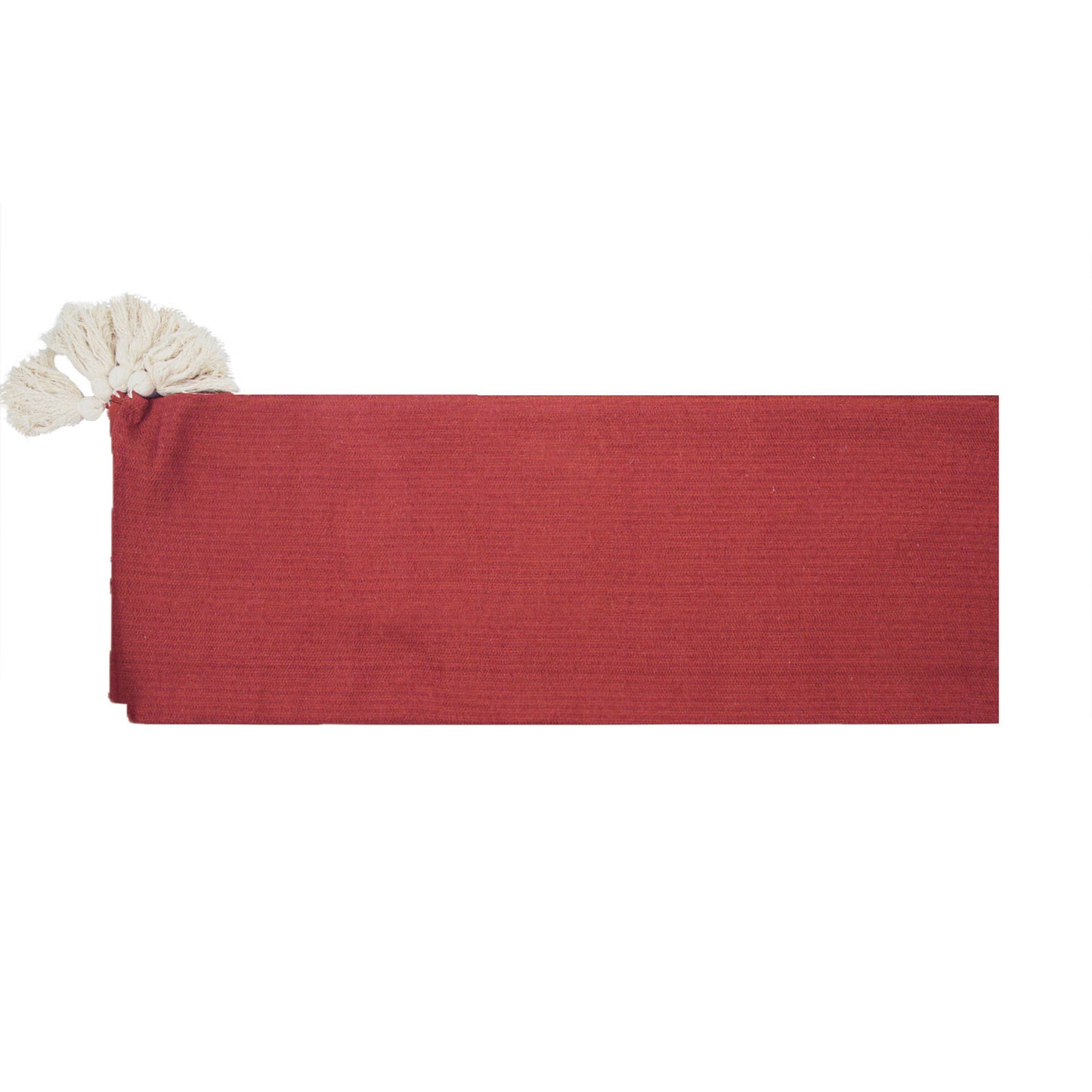 PIE DE CAMA COLOR ROJO