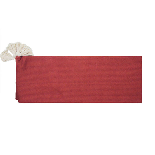 PIE DE CAMA COLOR ROJO