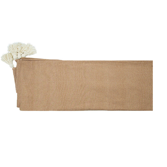 PIE DE CAMA CAFE SOBRE BLANCO