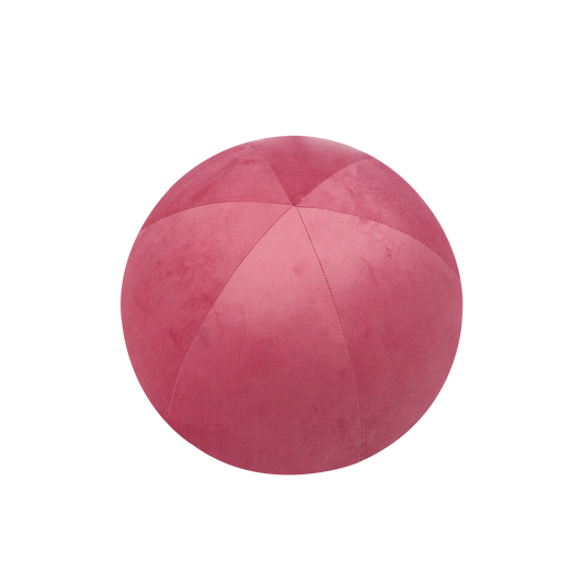 PILLOW BALL VELVET ROSA
