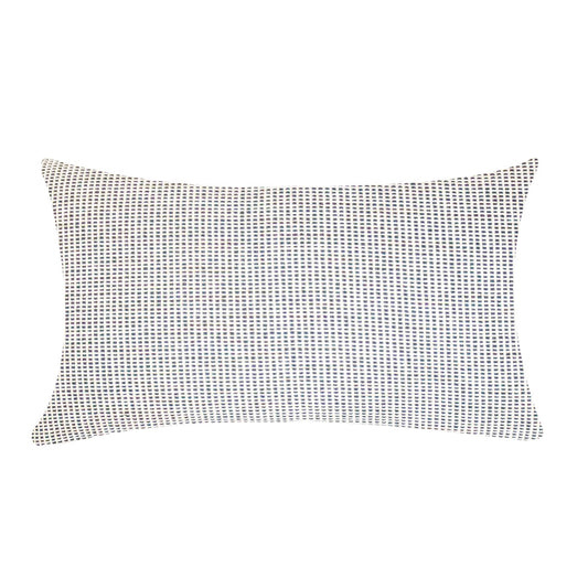 RIÑONERA CUADROS AZUL Y BLANCO