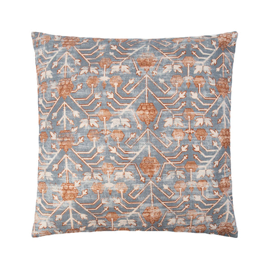 AZUL CON FRUTOS ROJOS